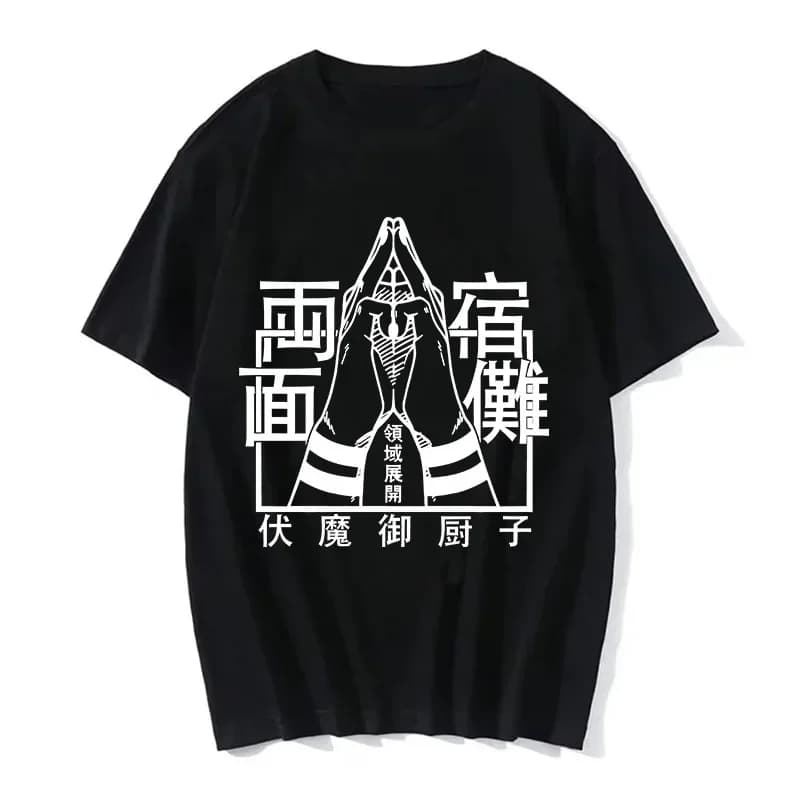 Gojo Satoru Anime Jujutsu Kaisen T-Shirt pour femmes t-shirts graphiques femme mode T-Shirt décontra