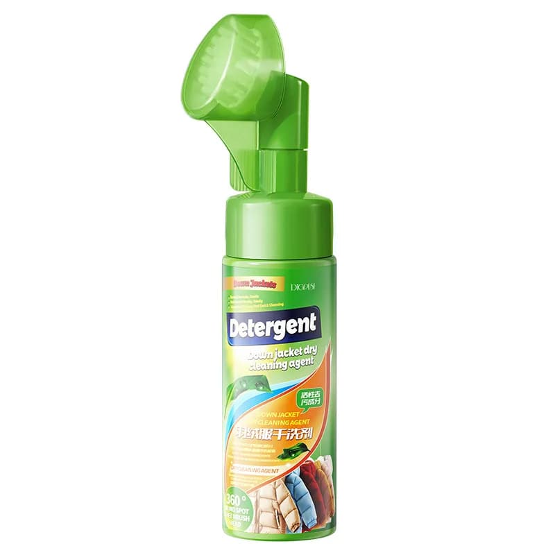 Spray de nettoyage à sec pour doudoune, Agent détergent pour vêtements d'intérieur, nettoyant à sec,