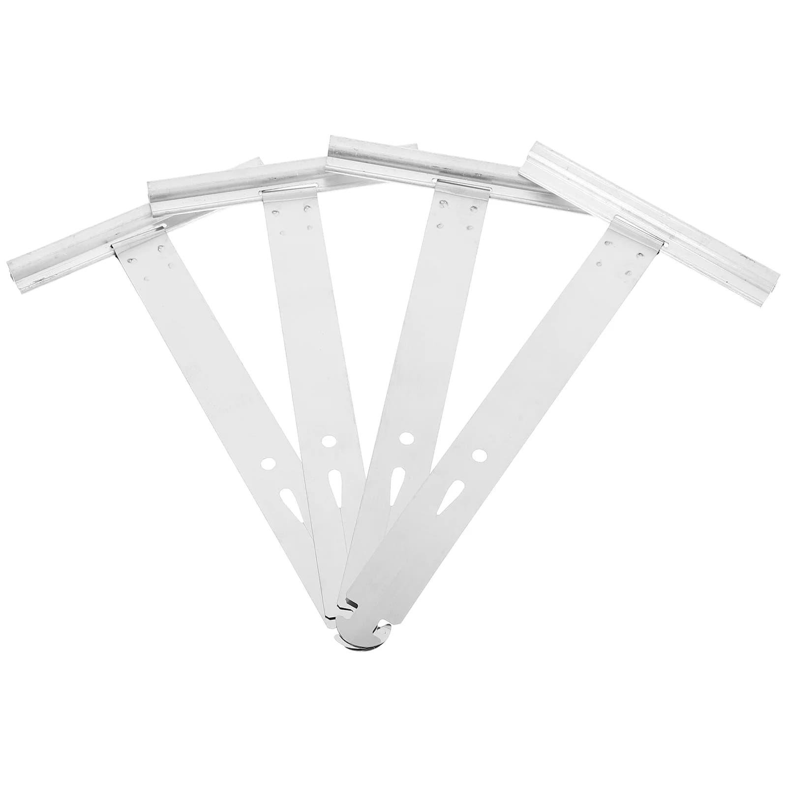Pièces de réparation de volets roulants en acier inoxydable, volets roulants, stores de fenêtre, 4 p