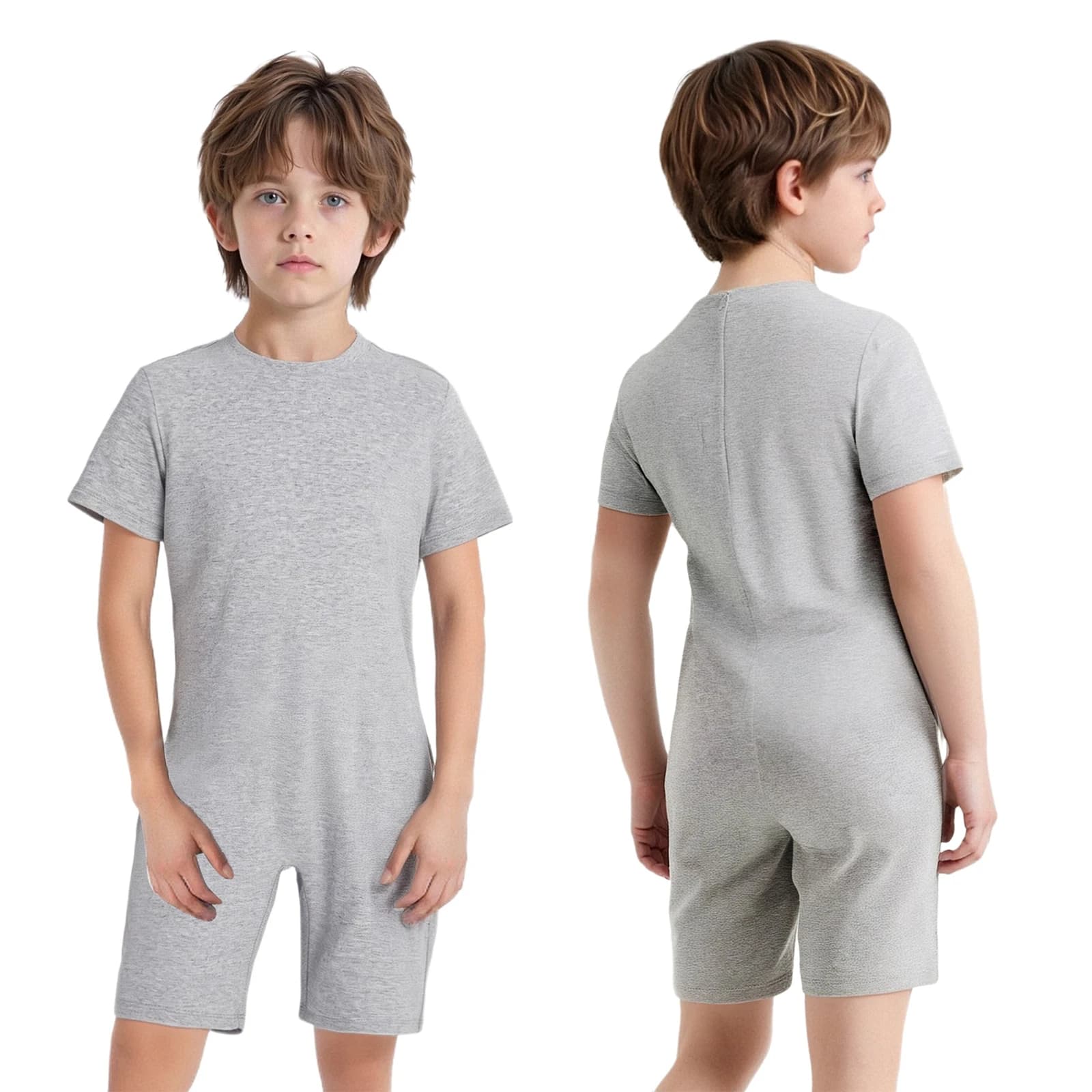 Vêtements unisexes pour enfants, garçons et filles, besoins spéciaux, vêtements adaptatifs, manches 