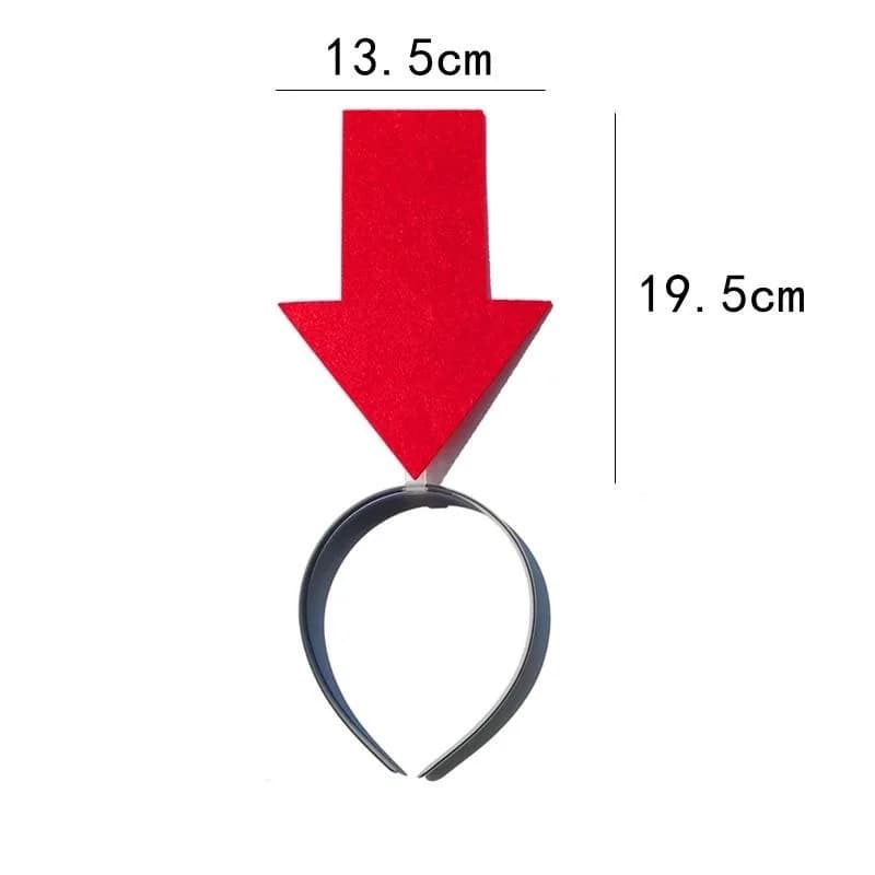 1/2 pièces Halloween casque drôle fête bandeau flèche bandes été cheveux accessoires créatif bandeau