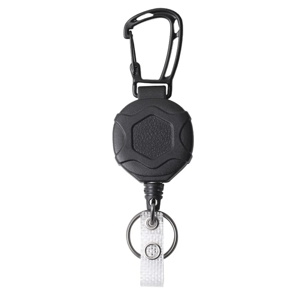 Porte-Clé Télescopique existent en Rouleau Rétractable, Accessoire de Camping, Anti-Cambrioleur, pou