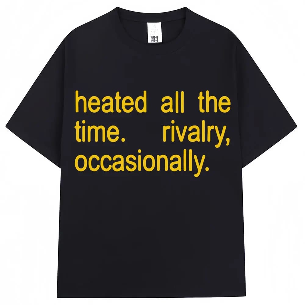 T-shirts graphiques « Heated Rivalry Heated All The Time » pour hommes et femmes, T-shirt populaire 