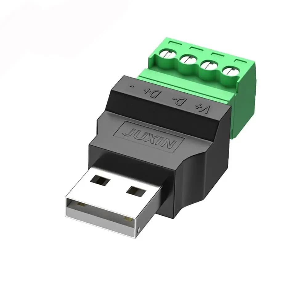 Connecteur USB de type A pour éviter les prises de soudage, adaptateur à 4 broches, prise mâle et fe