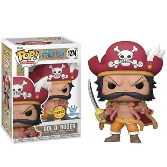 Funko Pop One Piece GOL D. ROGER 1274 #   Figurine en vinyle 10 cm, collection PVC, jouets pour enfa