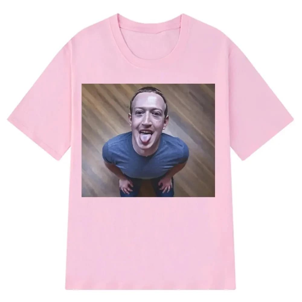 Grande taille drôle cerveau escrime Expression T-shirt Mark Zuckerberg bonne blague T-shirt pour les