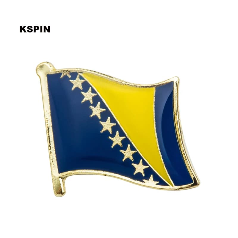 Broche d'insigne de sensation de Bosnie, épinglettes natales, sensation de pays