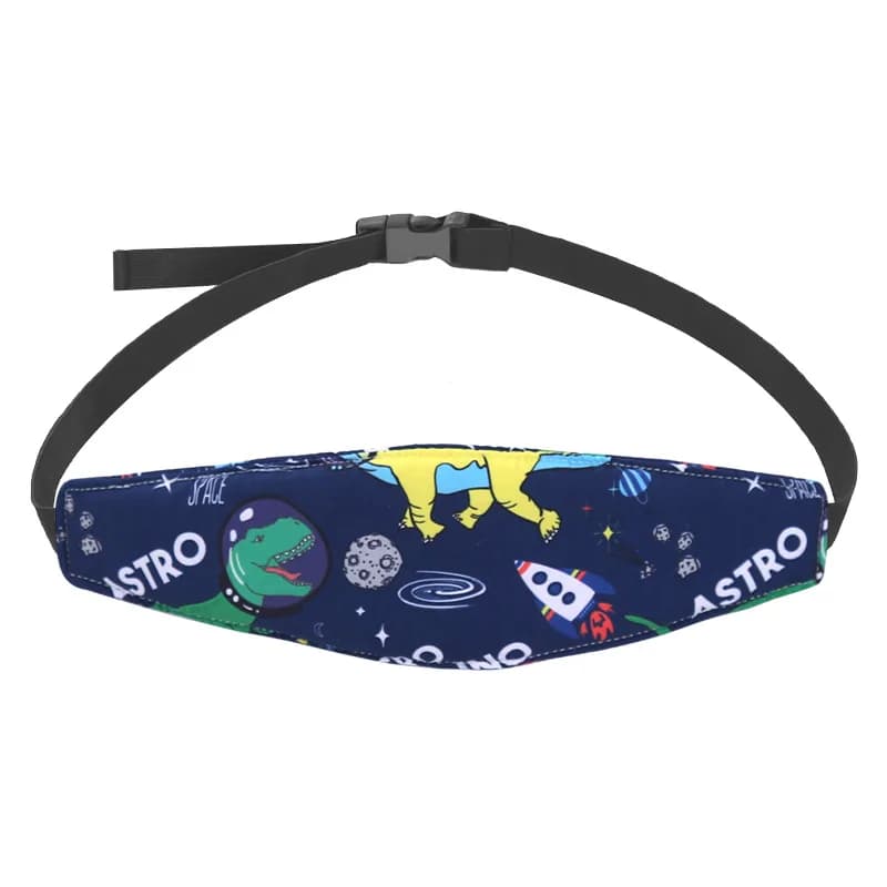 Support de tête de siège de voiture pour bébé, ceinture de fixation de poussette pour enfants, parc