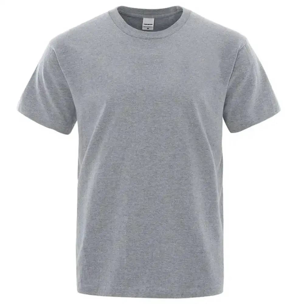Été hommes chemises à manches courtes en vrac couverture en coton T-Shirt à la mode jeunesse Streetw