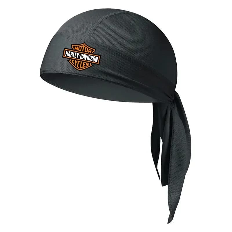Écharpe de tête respirante à séchage rapide pour Harley Davidson, casquette de protection solaire po