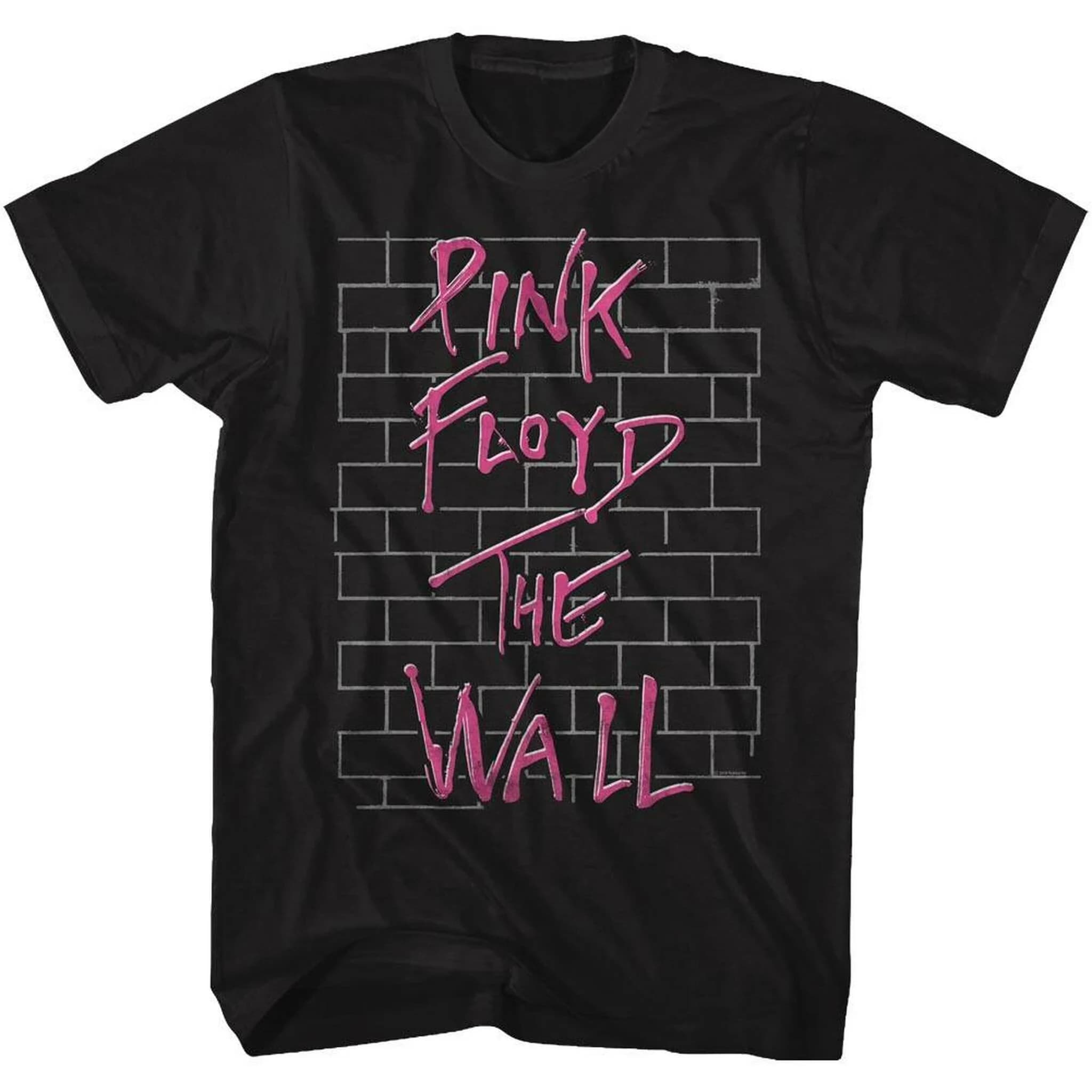 Pink Floyd Classic The Wall Noir Adulte T-Shirt D'été Hommes et Femmes Lâche et Respirant T-shirt Ha
