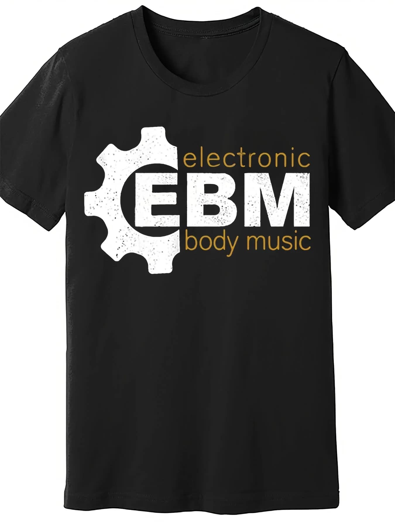 EBM DAY Electronic Body Music 242 T-shirt graphique pour hommes T-shirt noir décontracté à manches c