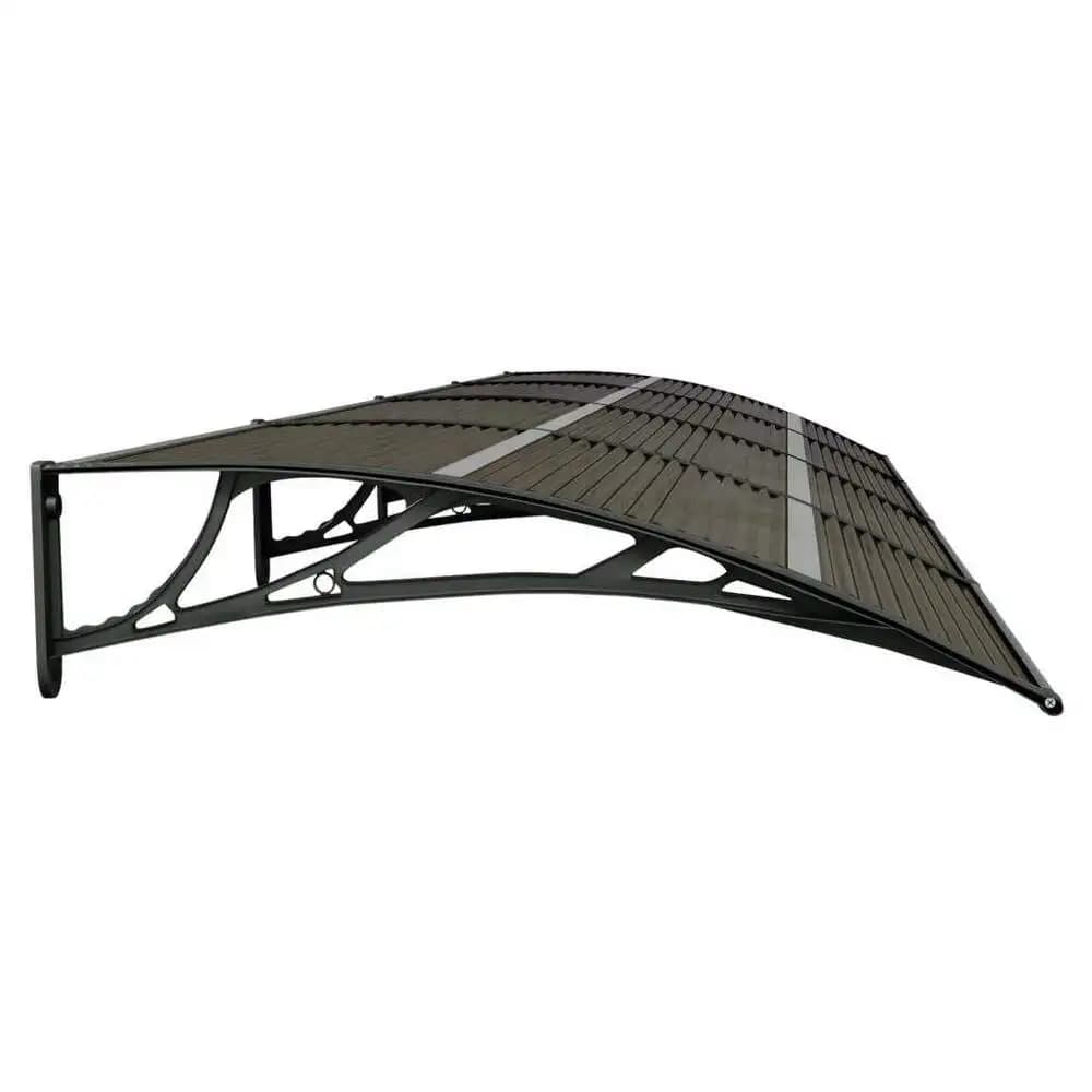 Auvent moderne en polycarbonate pour fenêtre, porte, protection contre la pluie extérieure, auvent t