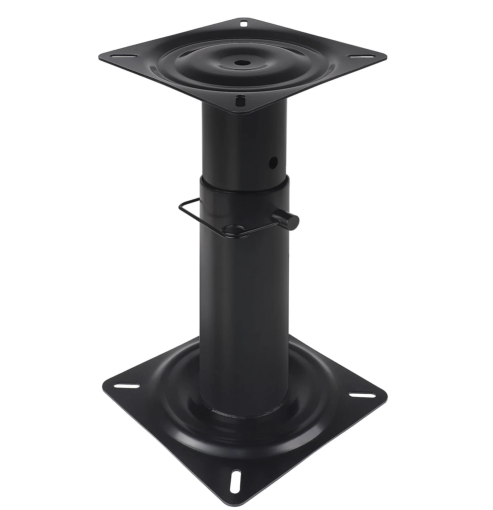 Support sur pied de siège de bateau de pêche, Base pivotante réglable de 11.5 "13.5" 15.5 "17.5" pou