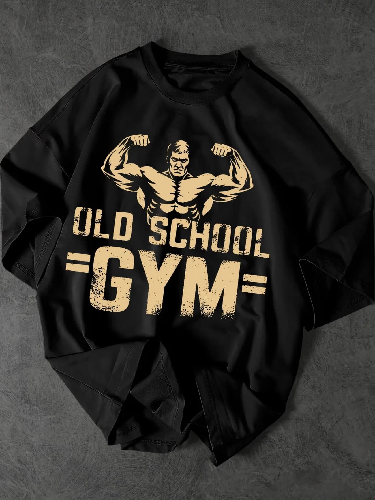 T-shirt pour homme POWER GYM, esthétique Old School Gym, en coton, pour femme, été, printemps, surdi