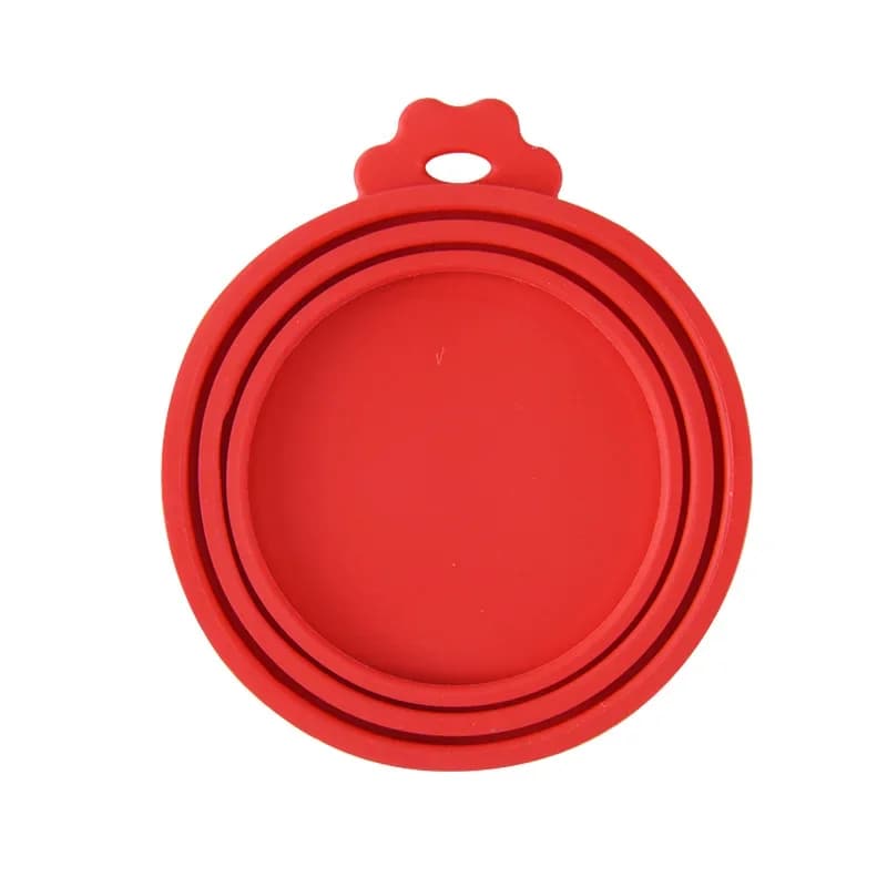 Couvercle en silicone pour boîte de conserve, réutilisable, pour chiots, chiens et chats, pour le st