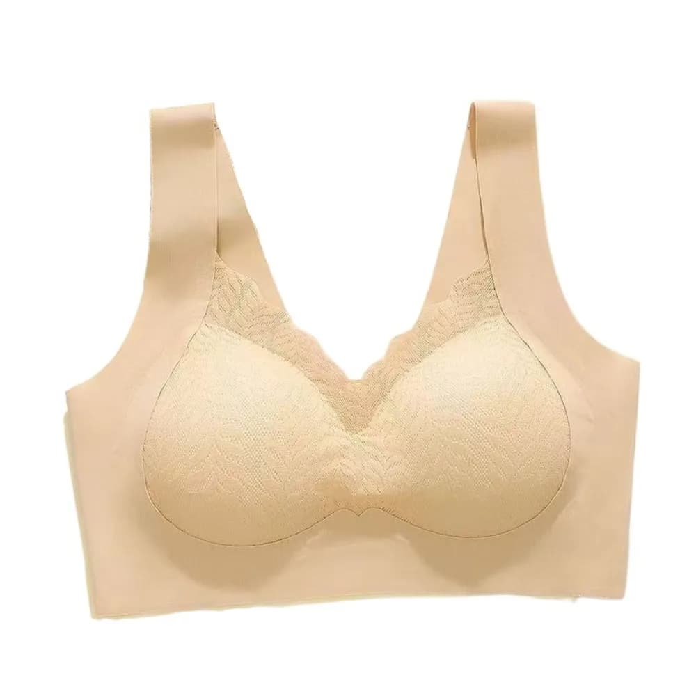 Soutien-gorge réglable sans fil, grande tasse, décolleté en V profond, Anti-affaissement, sous-vêtem