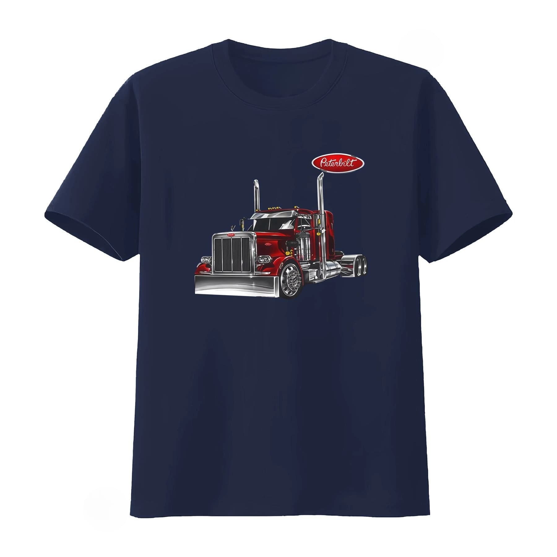 T-shirt Peterbilt pour les fans de camions – Idée parfaite pour les routiers – Haut décontracté – St