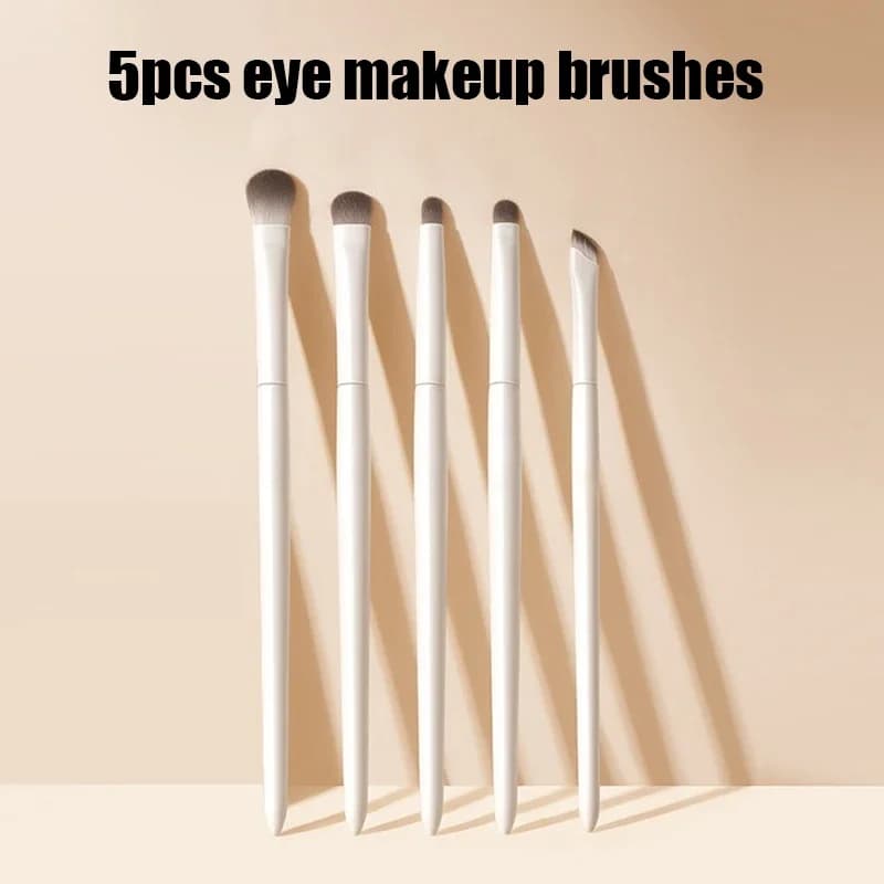5/6/8/10 pièces pinceaux de maquillage pour les yeux naturels ensemble détail fard à paupières bross