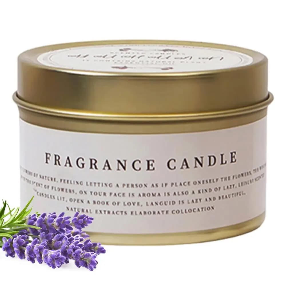 Bougie parfumée à la cire de soja, éliminateur d'odeurs désagréables, aromathérapie, bougie parfumée