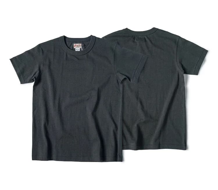 Bronson T-shirt tubulaire sans couture léger T-shirts de base unis pour hommes d'été