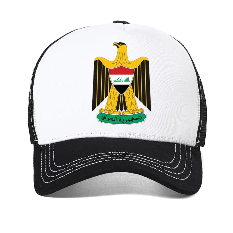 Casquette de baseball avec armoiries de l'Irak, casquette de mode pour hommes, casquette Bundesadler