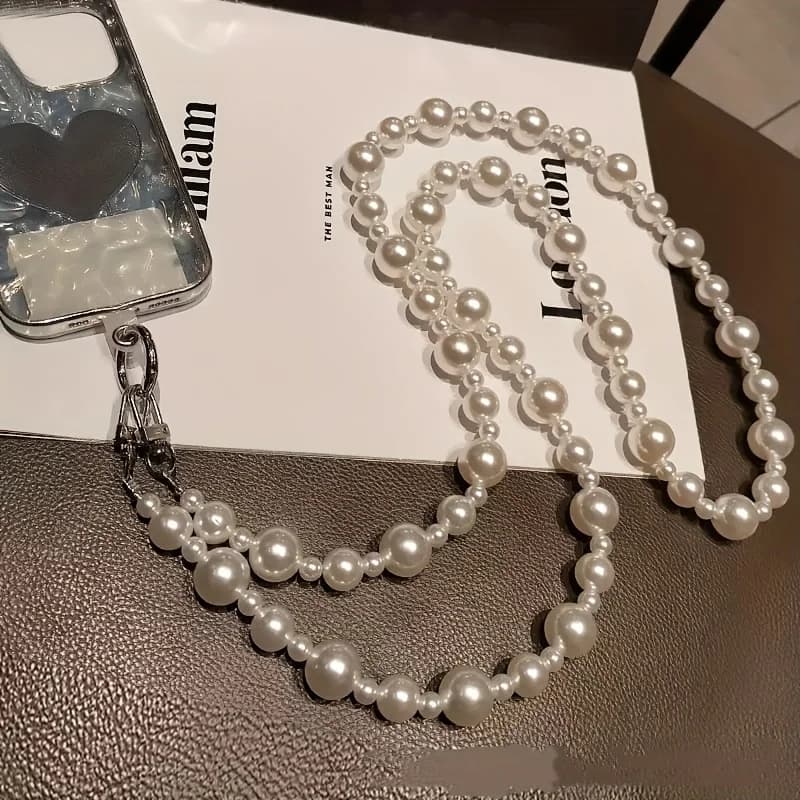 Cadeaux de fête de festival pour la famille et les amis, longues chaînes de perles, sacs à bandouliè