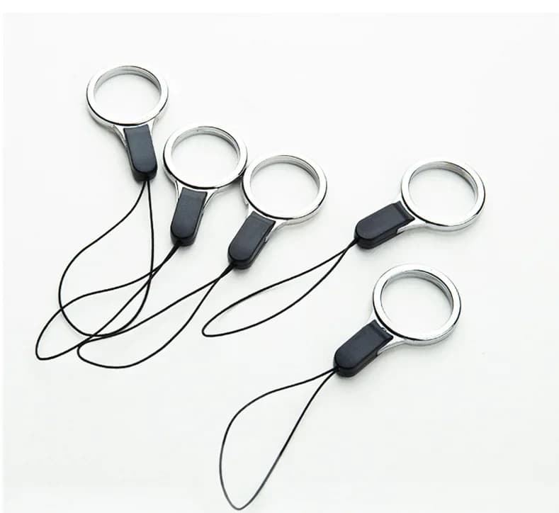 Lanière de support de bague de doigt de téléphone portable, sangle de smartphone, accessoire de télé