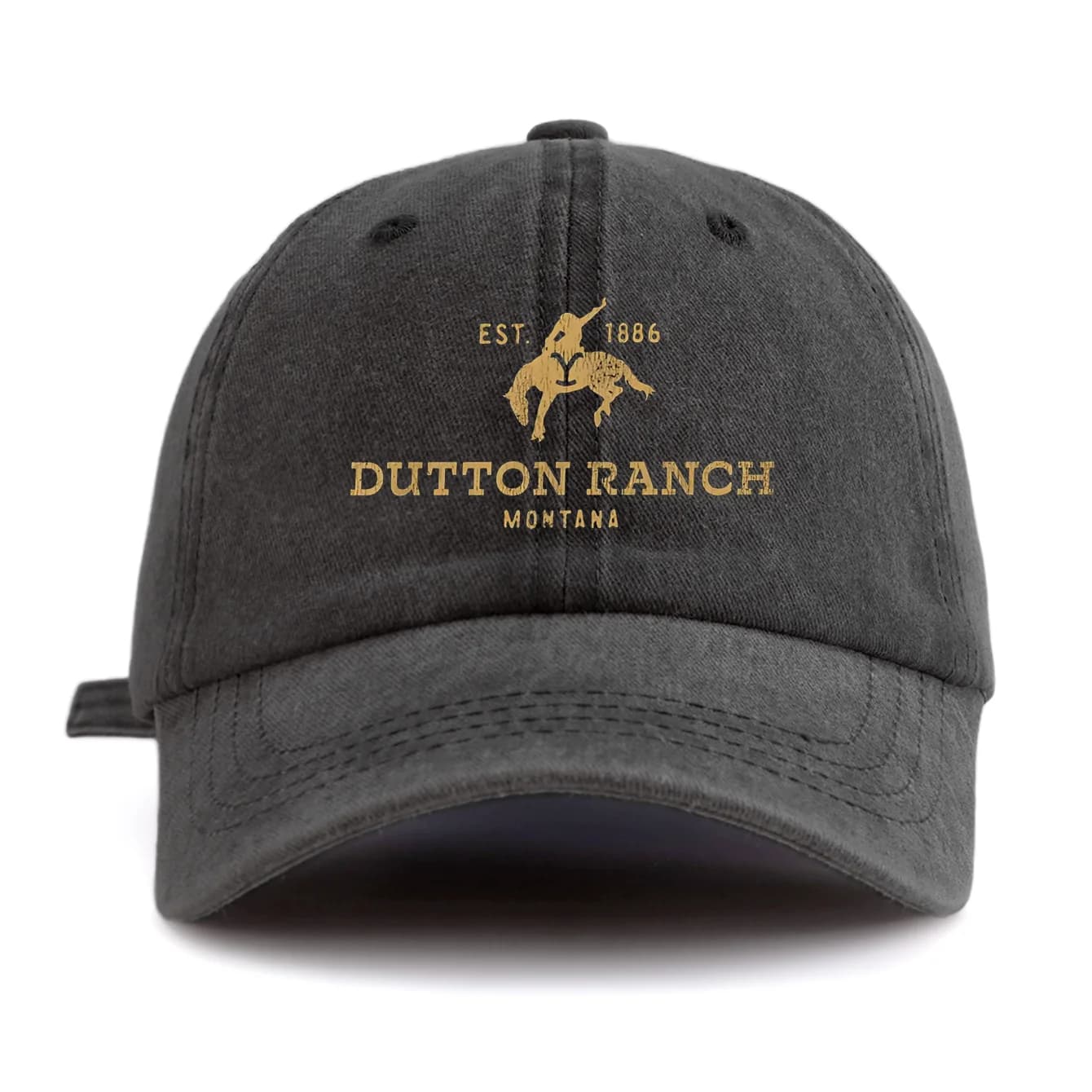 Casquette de baseball imprimée Dutton Ranch pour adultes, style rétro minimaliste, décontractée, dou