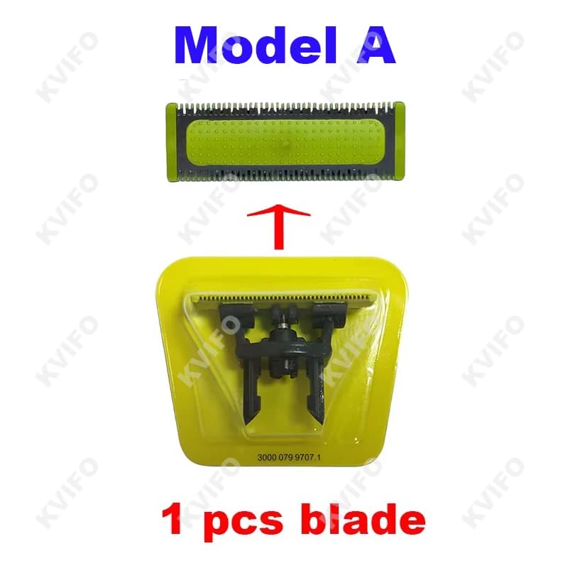 KVIFO 1-5 pièces pour lame de rechange Philips Oneblade pour QP2520 QP2530 QP2527 QP2533 QP2630 QP65