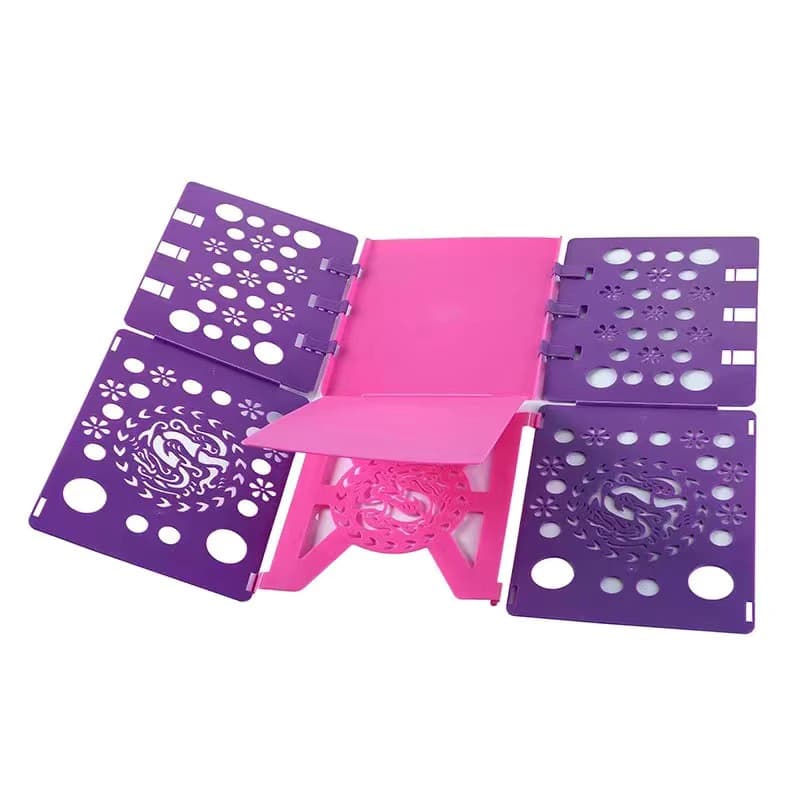 Planche à plier les t-shirts et vêtements – Organisateur durable en plastique pour un pliage rapide