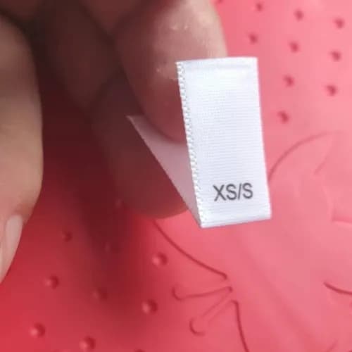 50 étiquettes de taille en satin pour vêtements pour hommes XS S M L XL 2XL 3XL, étiquettes de taill
