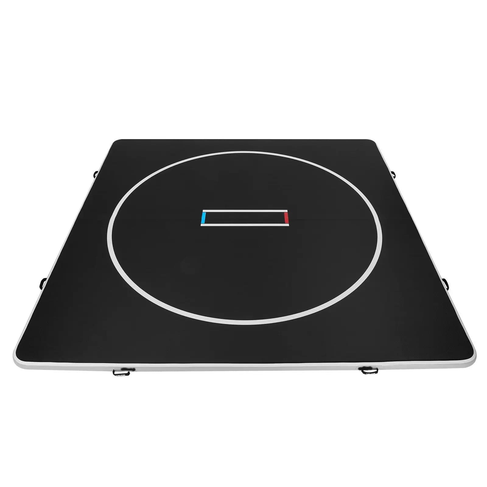 Tapis de gymnastique gonflable en PVC épais 13x13 pieds pour arts martiaux, entraînement à domicile,