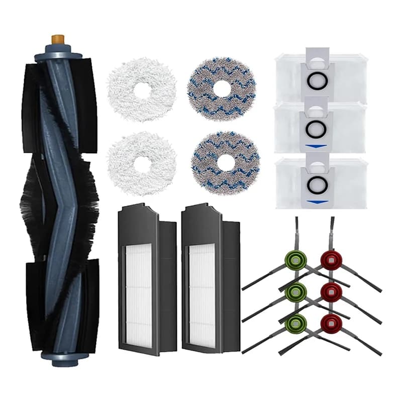 BAAM-ensemble d'accessoires de remplacement adaptés au robot aspirateur ECOVACS X1 Omni / X1 TURBO