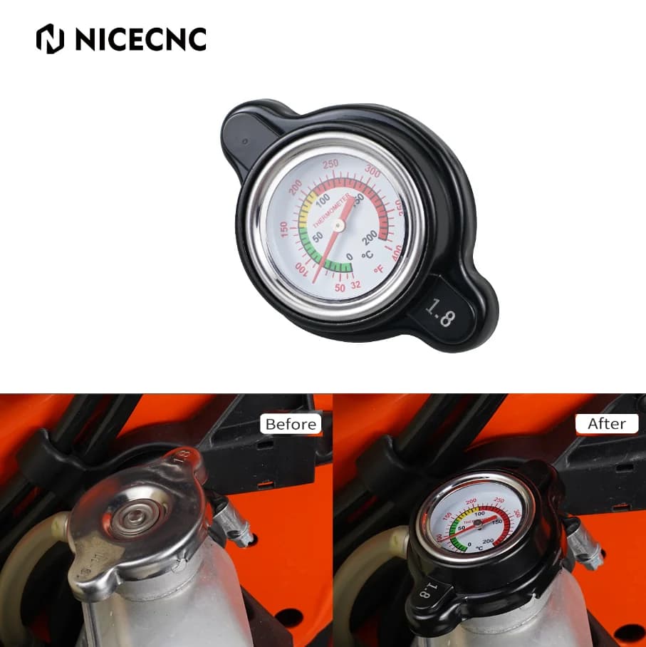 NICECNC Raptor 700 ATV bouchon de radiateur pour Yamaha Raptor 700R 700 2015-2023 Grizzly 700 YXZ100