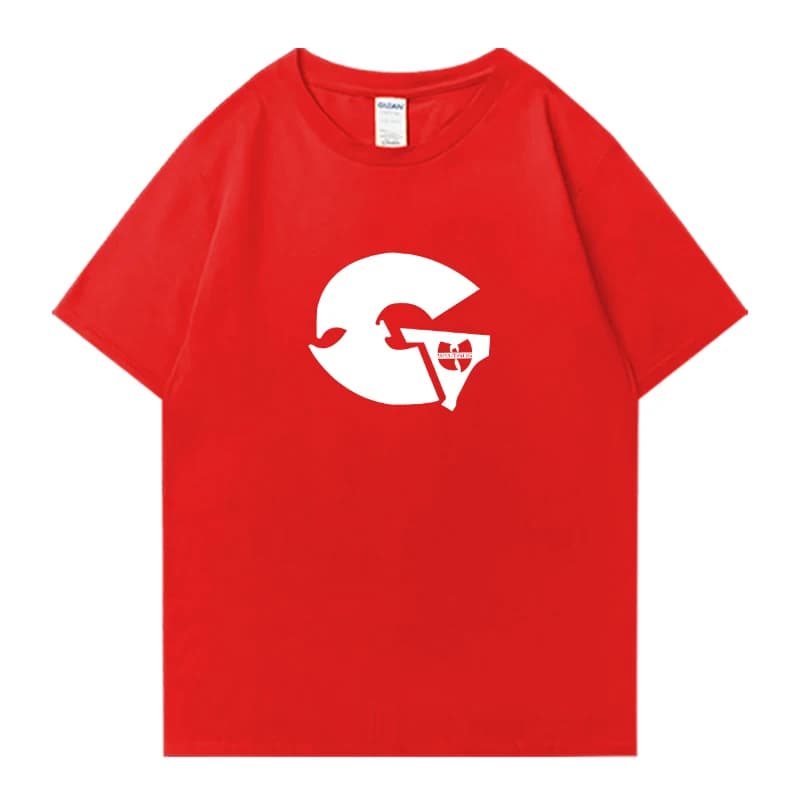 2025 offre spéciale GZA logo 100% coton surdimensionné T-Shirt été hommes femmes unisexe col rond ha
