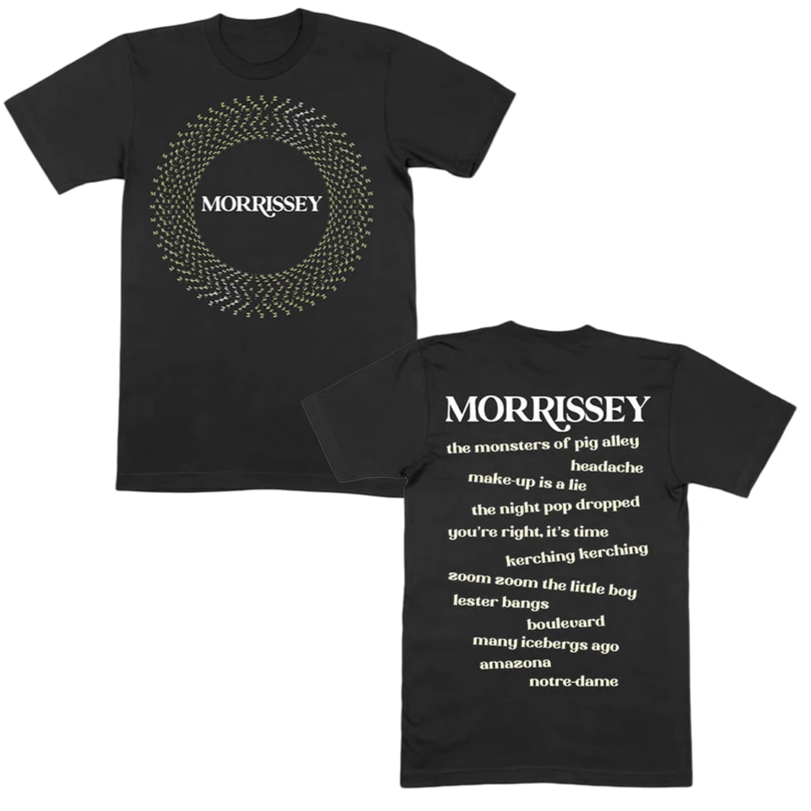 Morrissey - The Smiths Album Deluxe Notre-Dame Graphic 2026 T-shirt 100% coton unisexe pour hommes e