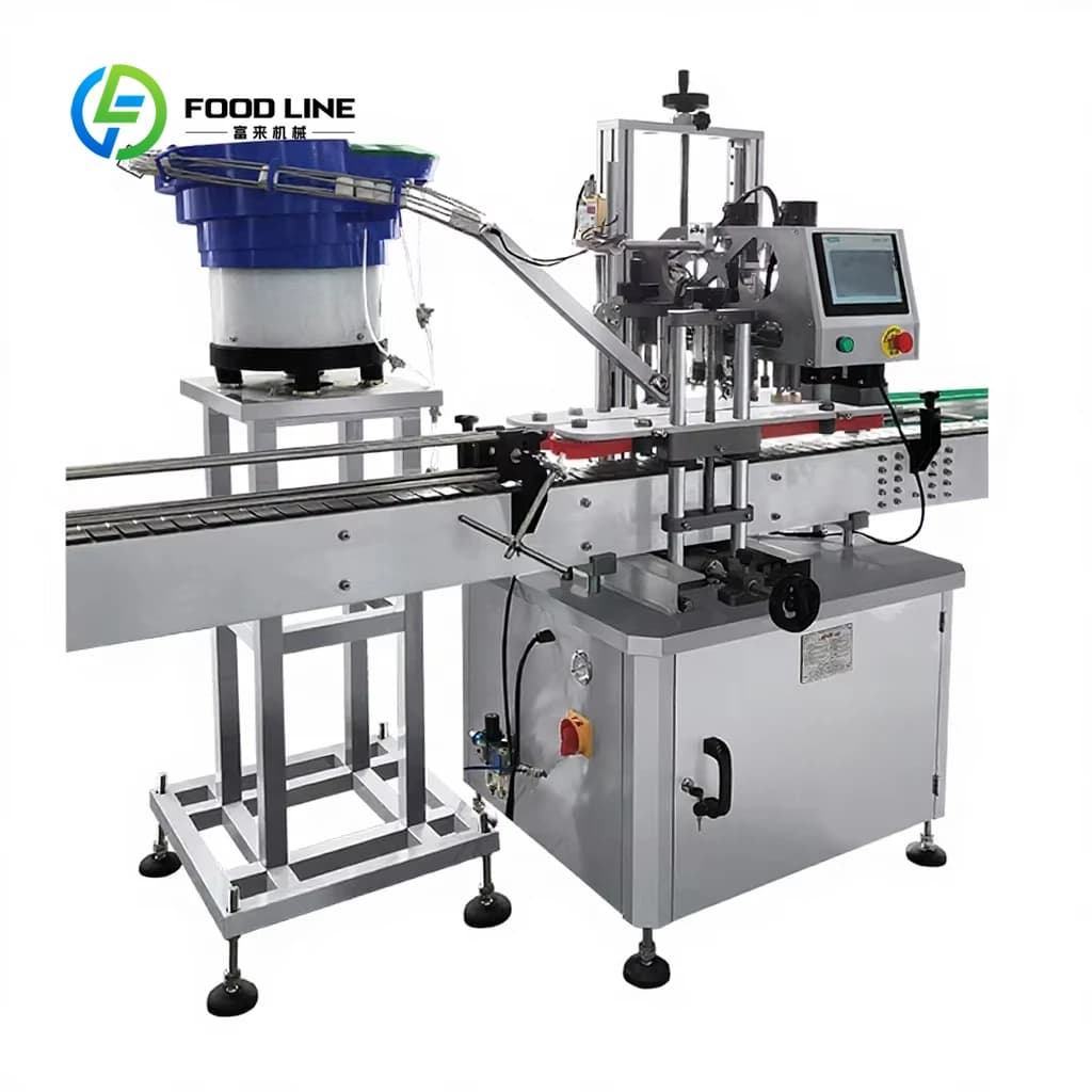Machine de bouchage automatique personnalisée, meilleur prix, équipement de scellage de bouchons de 