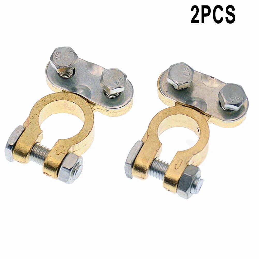 Connecteurs de bornes de batterie 12V, 2 pièces, pinces de loisirs pour voiture, Van, caravane, camp