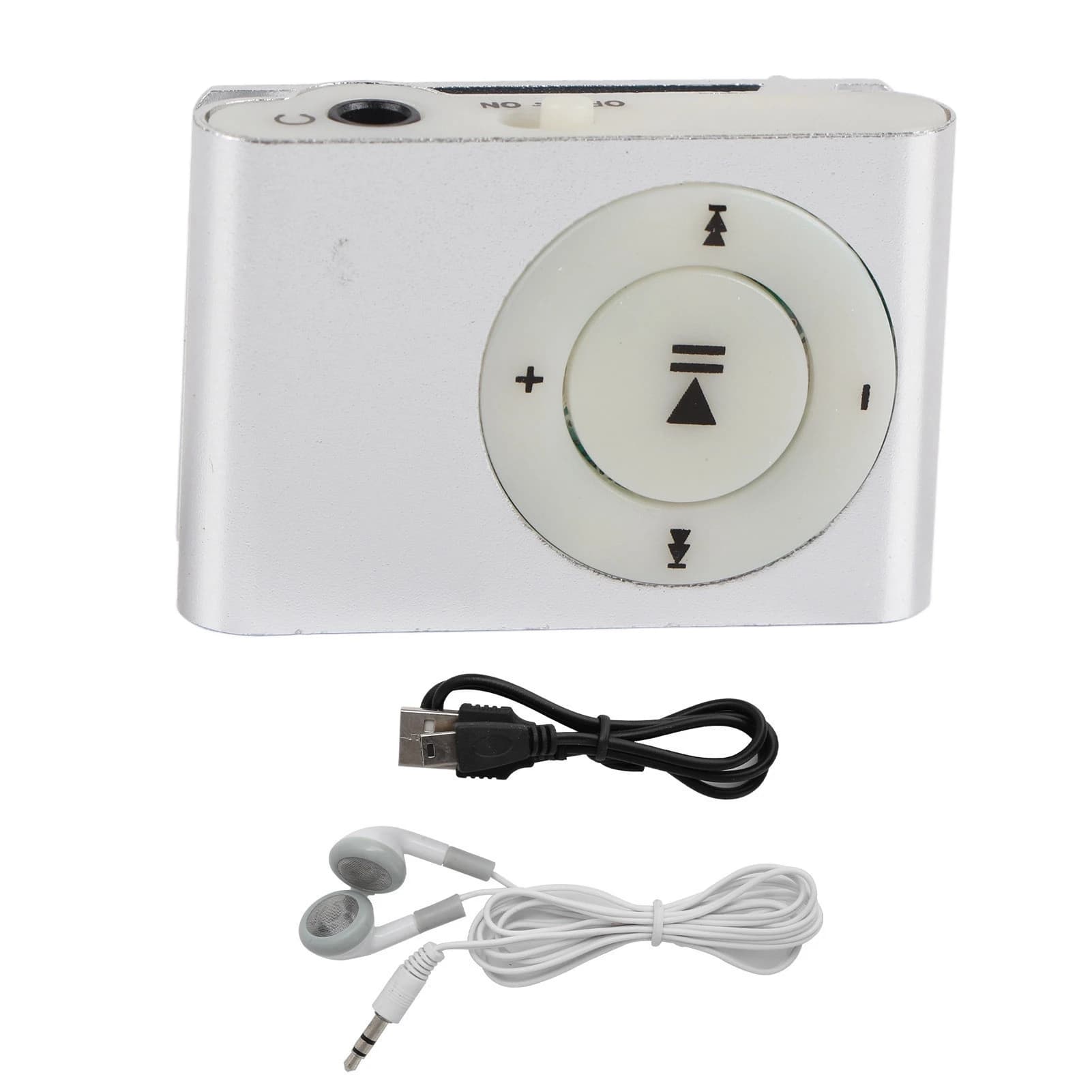 Lecteur multimédia de musique numérique MP3 Portable lecteur BackClip MiniMP3 avec écouteurs et câbl