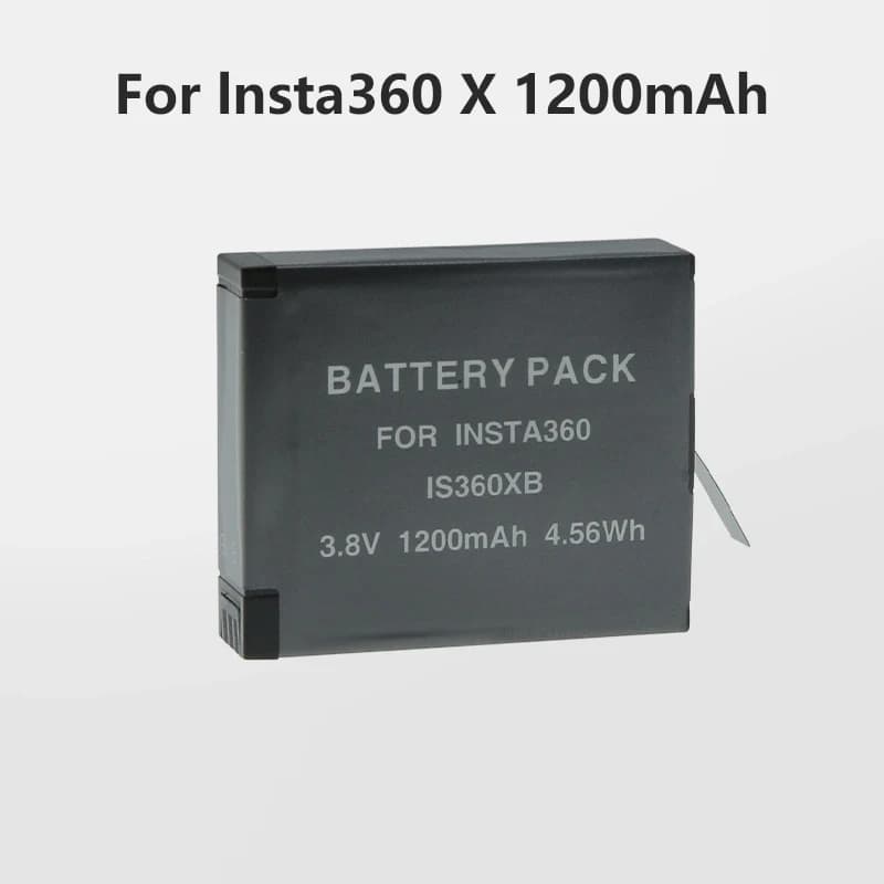 Nouvelle batterie de remplacement CINSBBMA CINOSBT/B pour Insta360 ONE X4 ONE X3 X2 X OneX Batteries