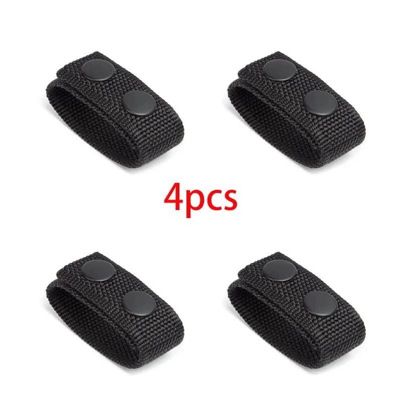 Ceinture tactique multifonctionnelle, 4 pièces, Double boucle en Nylon, ceintures portables, équipem