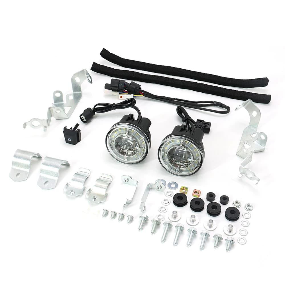 Paire de phares antibrouillard LED pour moto Honda GoldOO, avec kit de fixation dreams, GL 1800, GL1