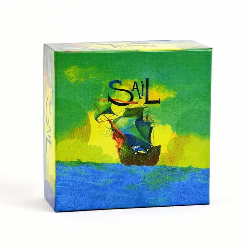 Jeu de société SAIL version anglaise avec cartes de style allemand, jeu de coopération pour deux jou