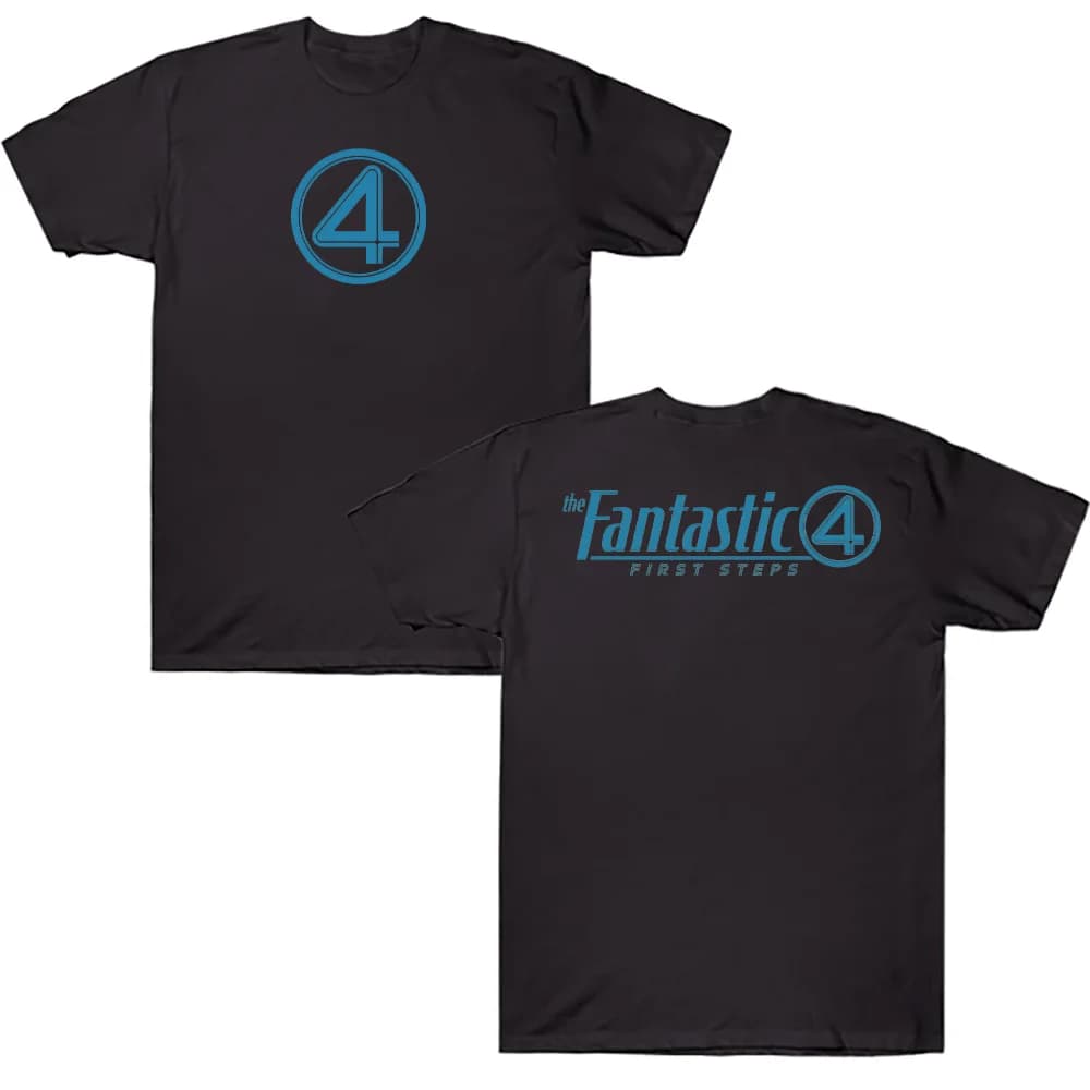 Les quatre fantastiques premiers pas T-shirts haute qualité couverture en coton cadeaux graphique t-