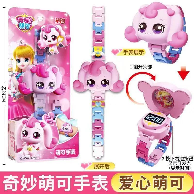 Nouveaux accessoires de personnage d'anime Catch Teenieping, figurine de montre, jouet décoratif, ca