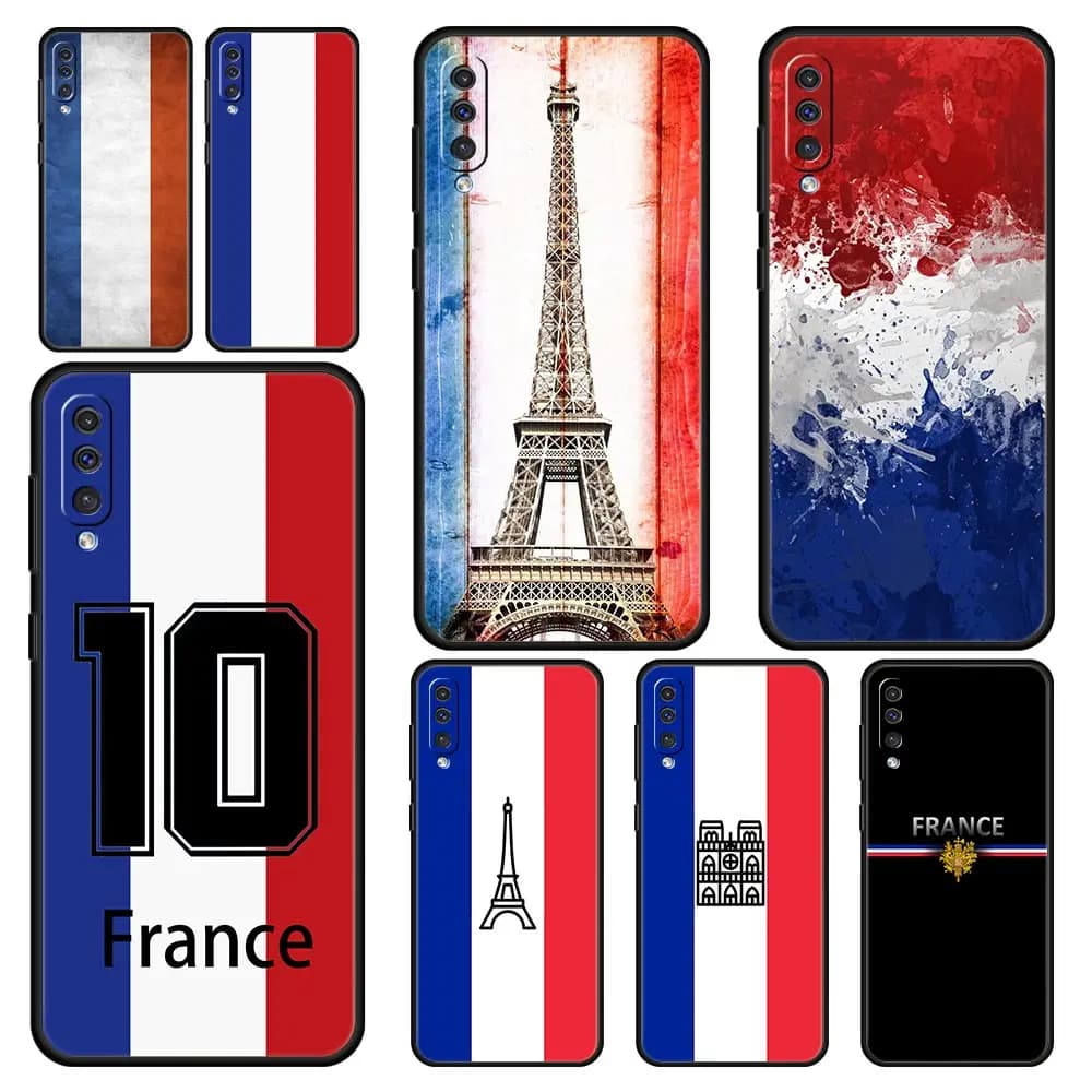 Coque de téléphone France Feel Soccer Paris, coque souple pour Samsung Galaxy A52, A50, A70, A10, A3