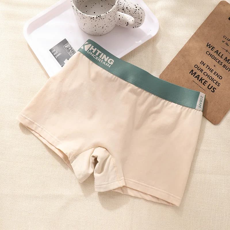 Coton femmes culottes sous-vêtements femmes intimes femme respirant antimicrobien Boyshorts slips Se