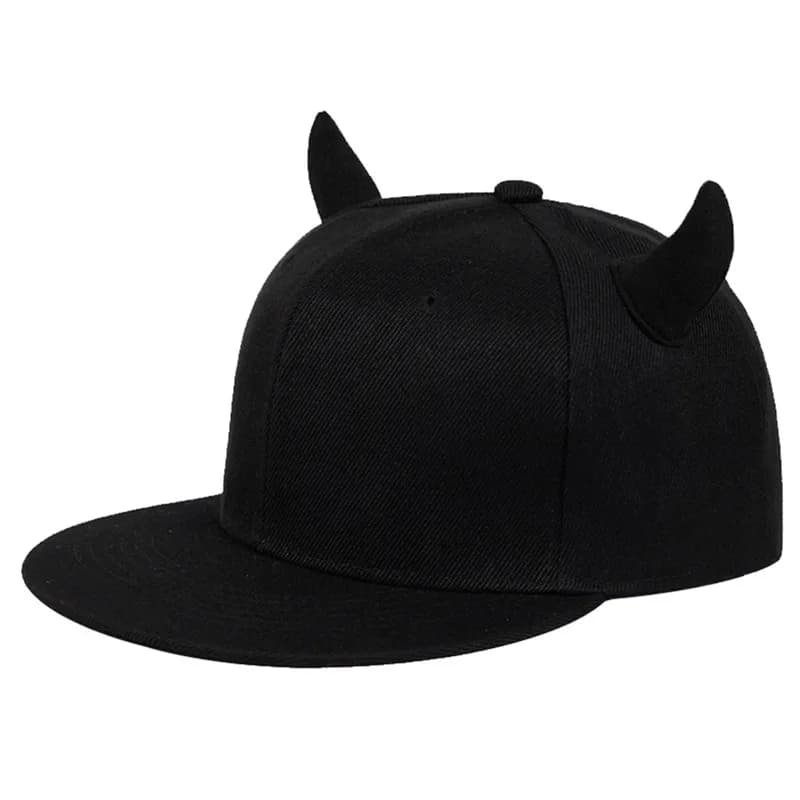 Casquette Hip Hop en corne de vache pour hommes et femmes, casquette de baseball d'alpinisme, chapea