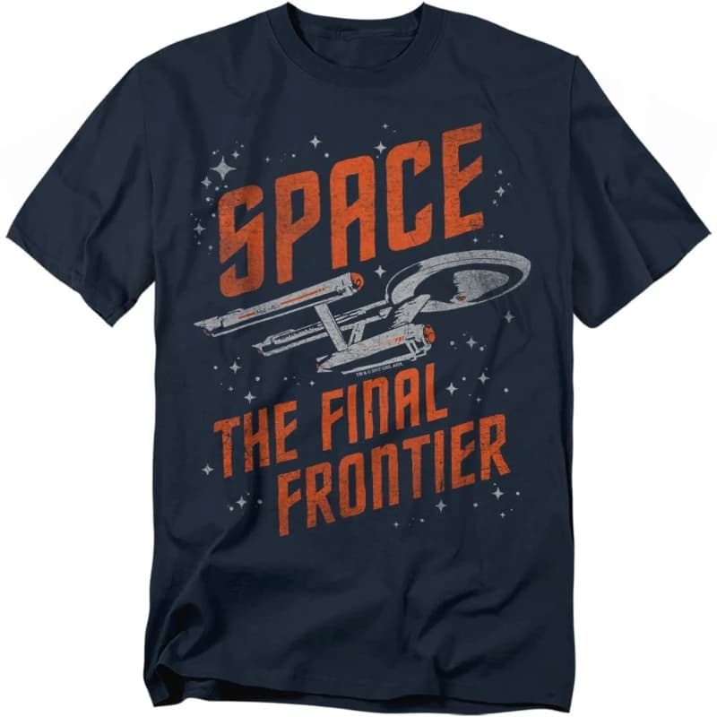 T-shirt Star Trek Live Long & Prosper en charbon de bois, nouvelle collection été 2026, vintage, amp